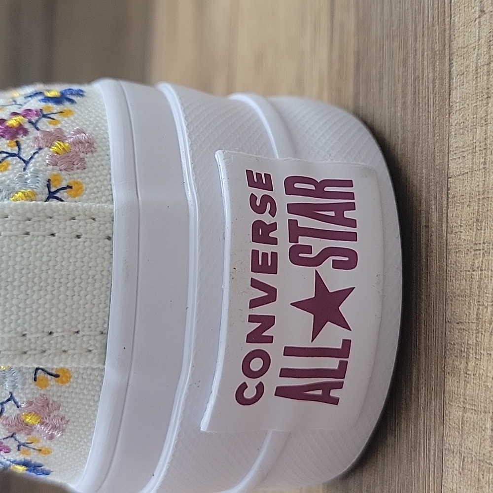 Converse White High-Top Sneakers with Classic Design - Picture 9 of 15